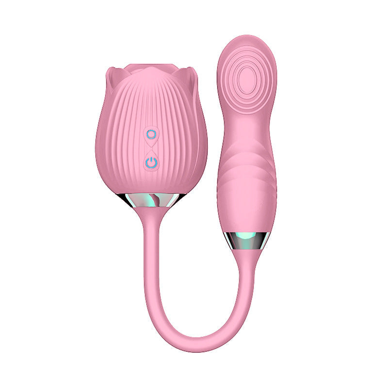 The Rose Vibrator for Women with Retractable Vibrating Egg – product view 12
