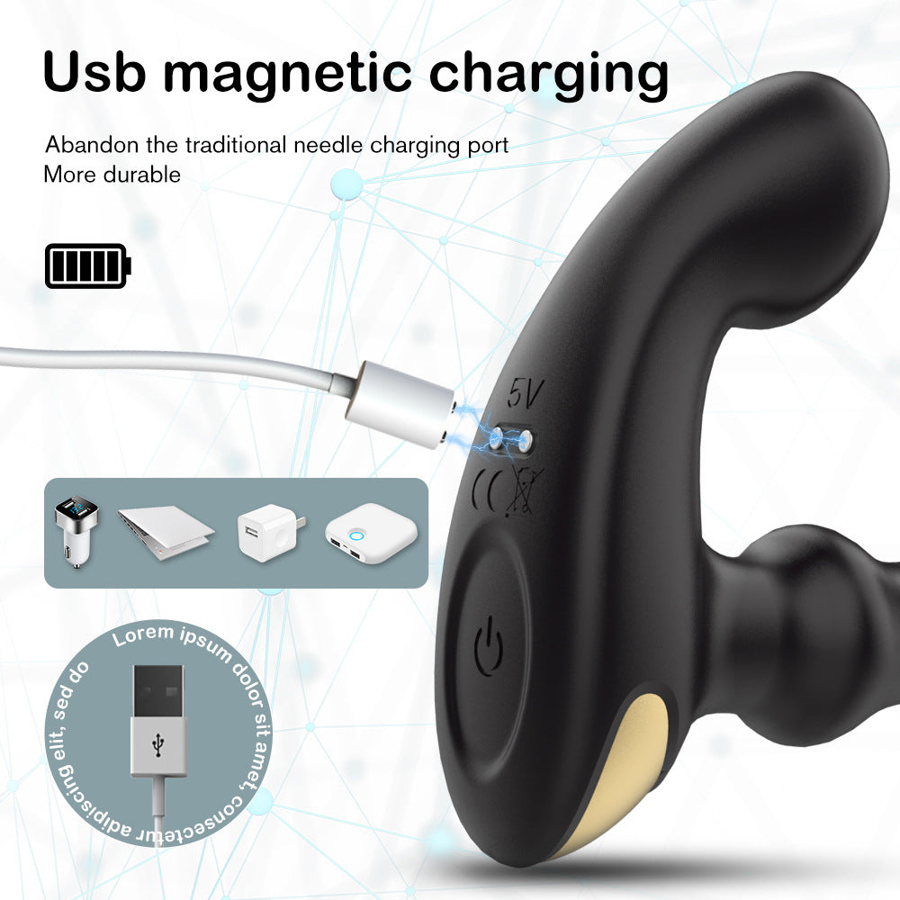 Wireless Remote Control Prostate 9 Band Silicone Anal Plug – product view 5