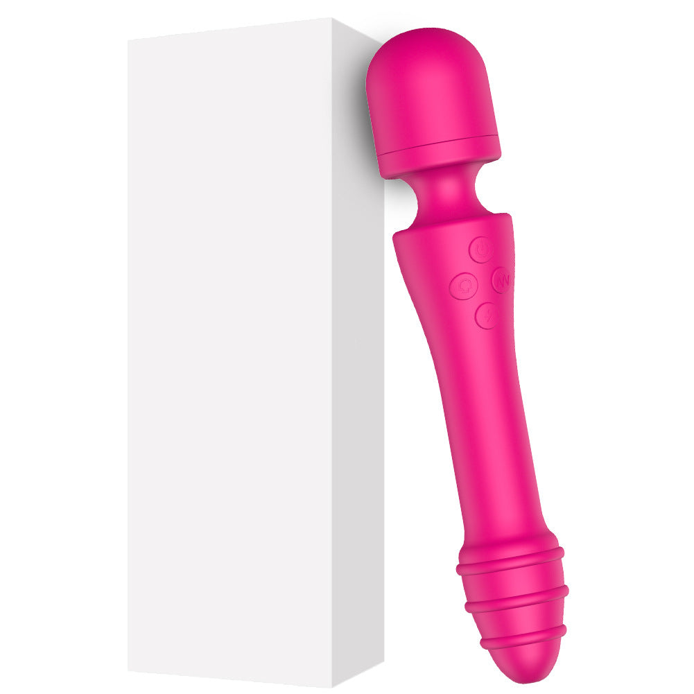 7 Frequency Thread New Magic Wand Silicone G-spot Vibrator – product view 8