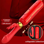 10 Frequency Automatic Pushing Back and Forth Dildo G-spot Vibrator – product view 2