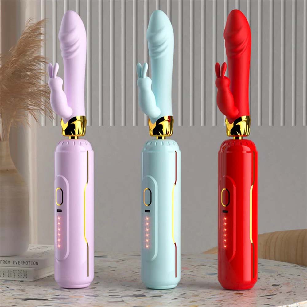 10 Frequency Automatic Pushing Back and Forth Dildo G-spot Vibrator – product view 7