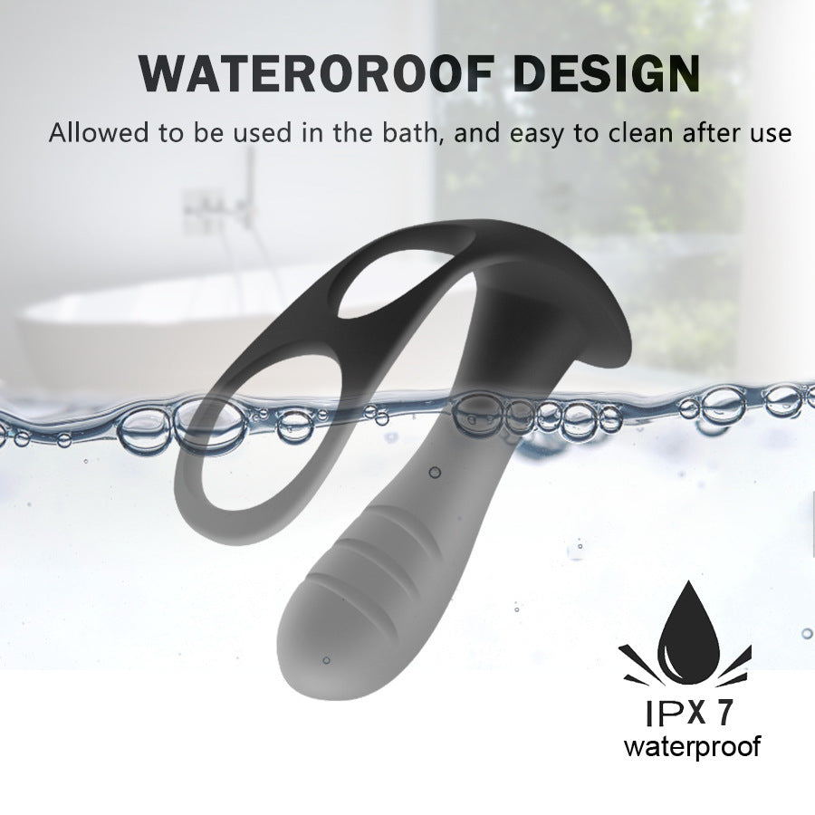 Prostate Massage Lock Fine Vvibration Wireless Remote Control Anal Plug – product view 2