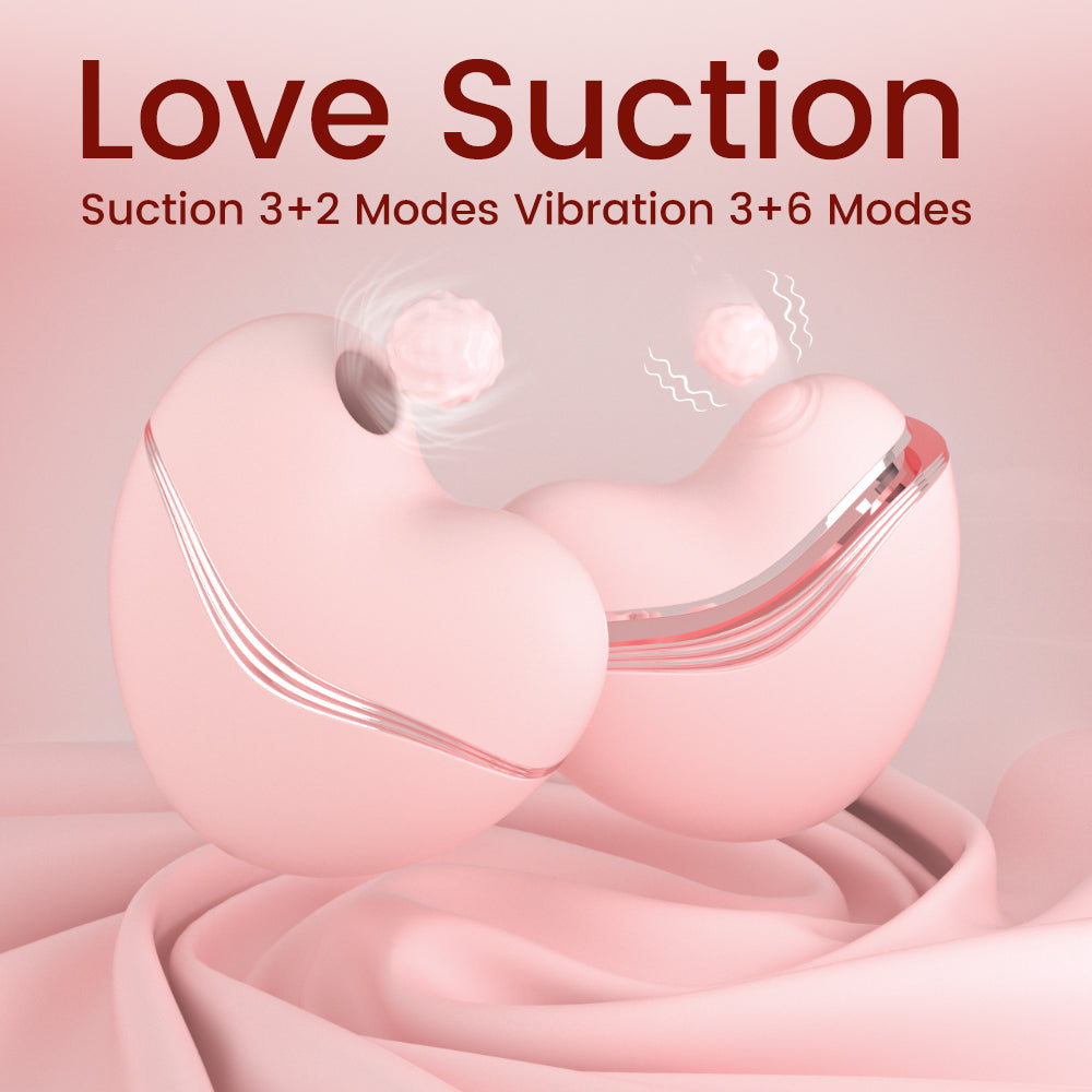 LoveBloom 2-in-1 Vibrating & Air Pulse Personal Massager