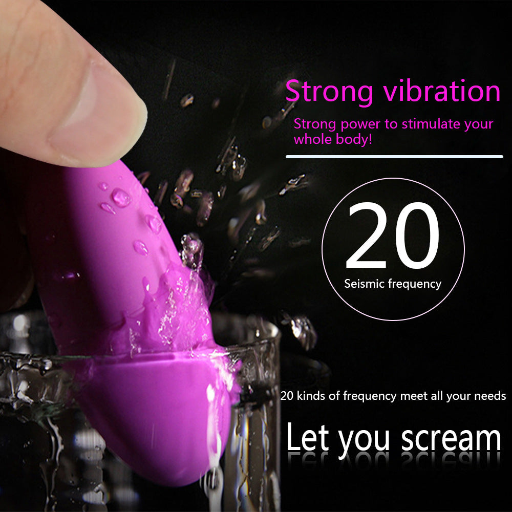 Tongue Licking 20-Frequency Vibration Masturbator – product view 2