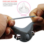 Men's Vibrating Particle Time-Delay Lock Ring – product view 2