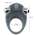 Men's Vibrating Particle Time-Delay Lock Ring – product view 5