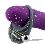 Men's Vibrating Particle Time-Delay Lock Ring – product view 4