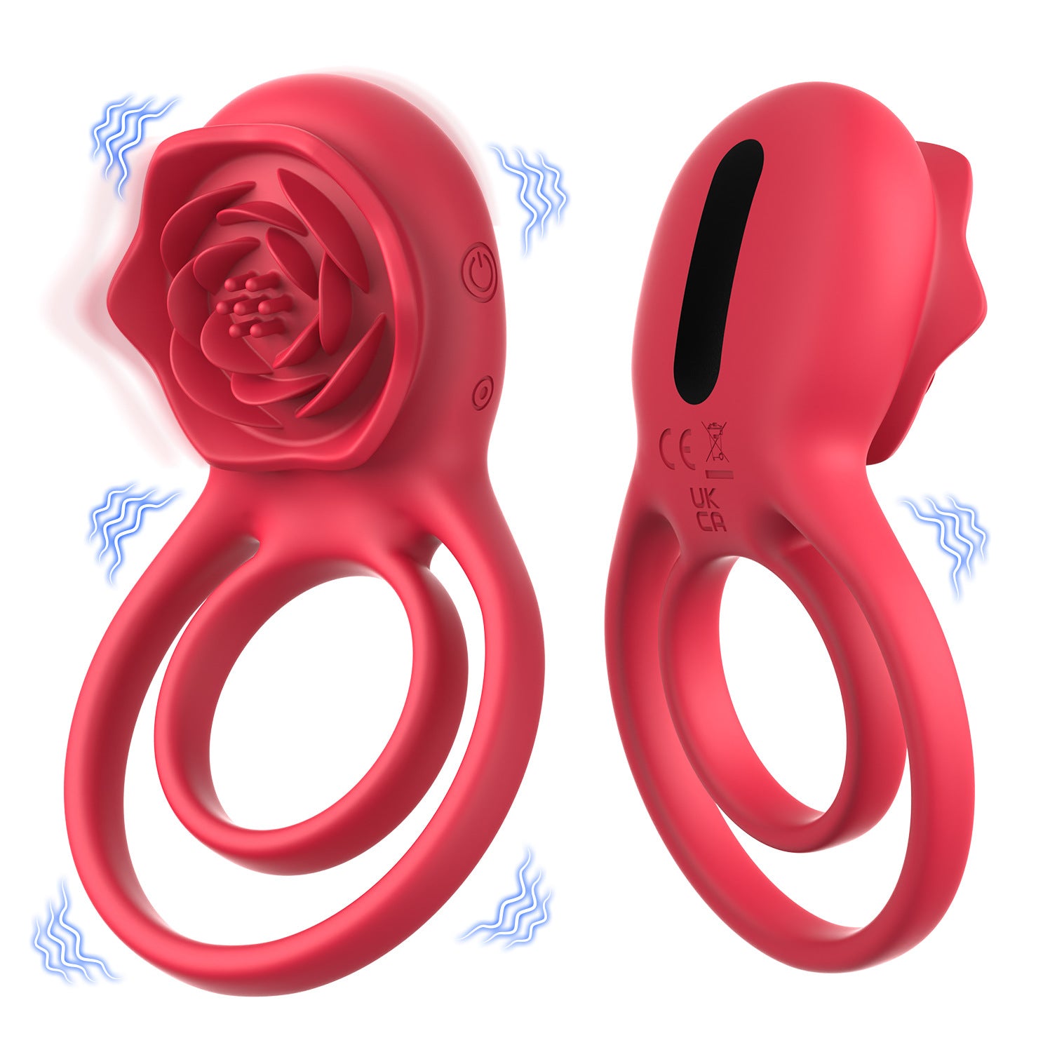 Rosurge Remote Dual-Ring Rose Massager