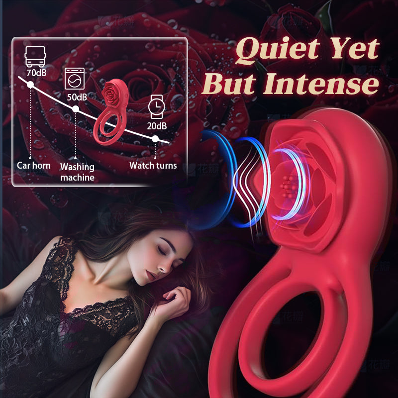 Rosurge Remote Dual-Ring Rose Massager – product detail 4