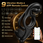 Lipleaf - Tongue Vibe Ring for External & Testicle Play – product detail 3