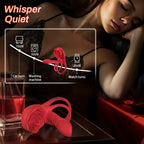 3-in-1 Rose G-Spot Vibrator Clit Stimulator & Penis Ring – product detail 6