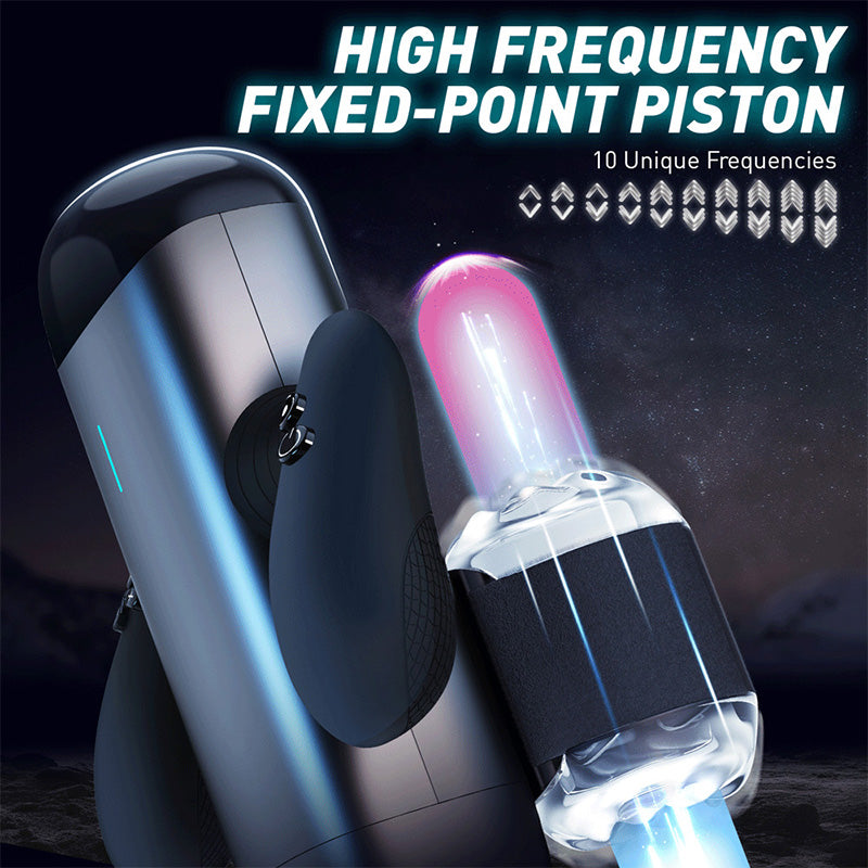 Uxolclub Male Stroker 10 Powerful Vibration Thrusting Modes Handy Stroker – product view 3