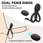 Wireless Remote Control Vibrating Cock Ring and Clitoral Stimulator – product view 4