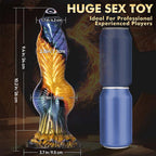 Fantasy 3-in-1 Remote Control Telescopic Vibrating Thrust Huge Dildo – product view 13