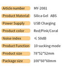 Female Masturbation Rose Vibrator | Vibrating Suction Rose Sex Toys – product view 4