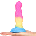 Mixed Color Liquid Silicone Artificial Dildo – product view 12