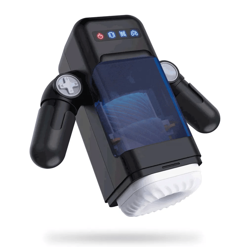QuantumBot Automatic Male Strokers Cup with 10 Thrusting & Vibration Modes – product view 3