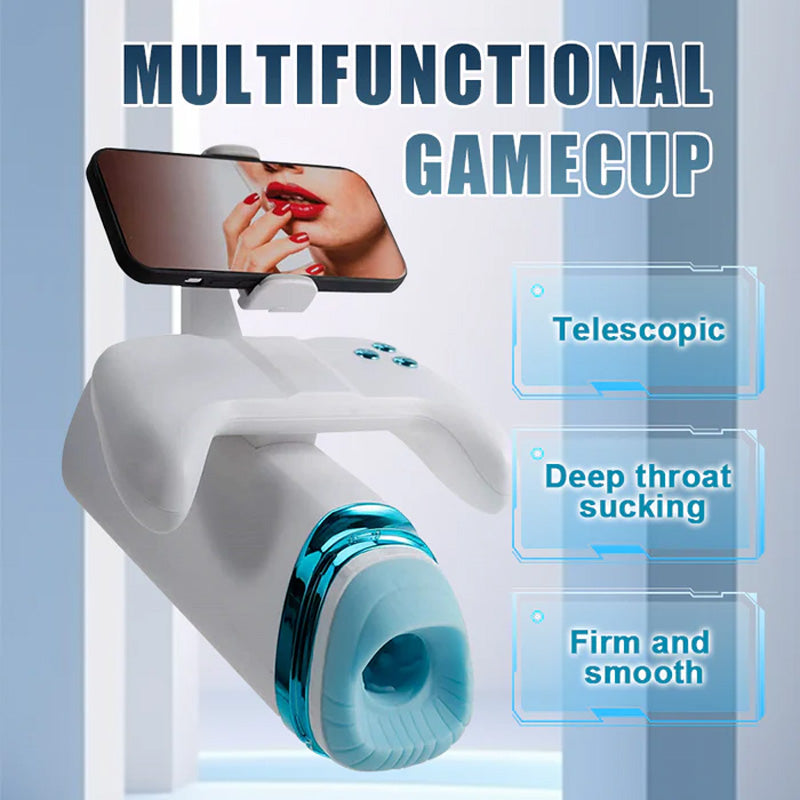 UXOL-7-Frequency Suction & 7-Frequency Vibration Heating Male Stroker – product view 2