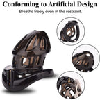 Male Penis Exercise Lightweight Chastity Cage - Adult Sex Toy with 4 Different Size Rings – product view 4