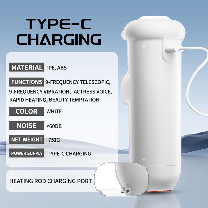 2026 New Stroker Uxol Heating 9 Vibration & 9 Thrusting Male Stroker with Moan Function, Full LCD Display Uxolclub Sex Toys for Men – product view 28