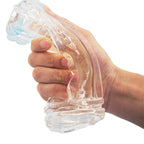 QuantumFlex Transparent Men's Training Masturbation Cup Real Inner Wall Texture Silicone Male Sex Toy — product image 7