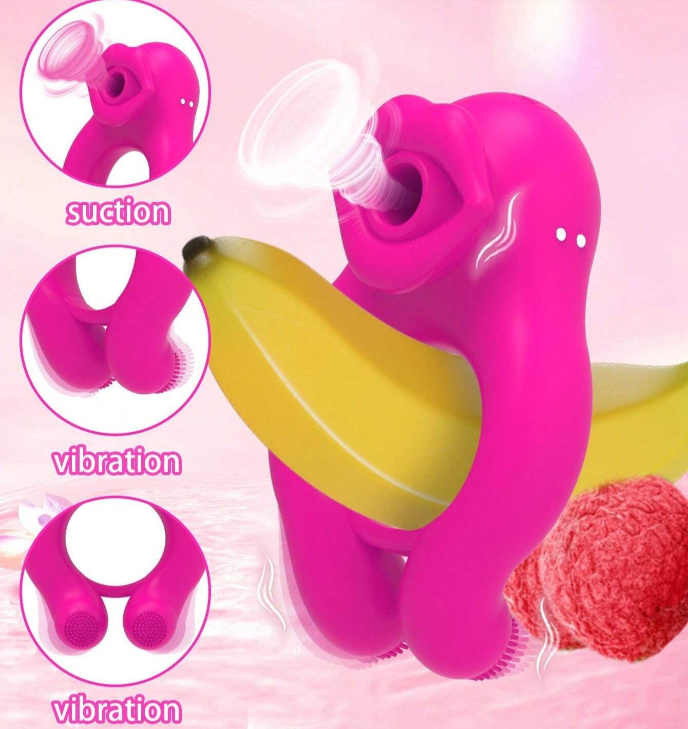 Loopra Couples Vibe Ring – External Suction – product detail 2