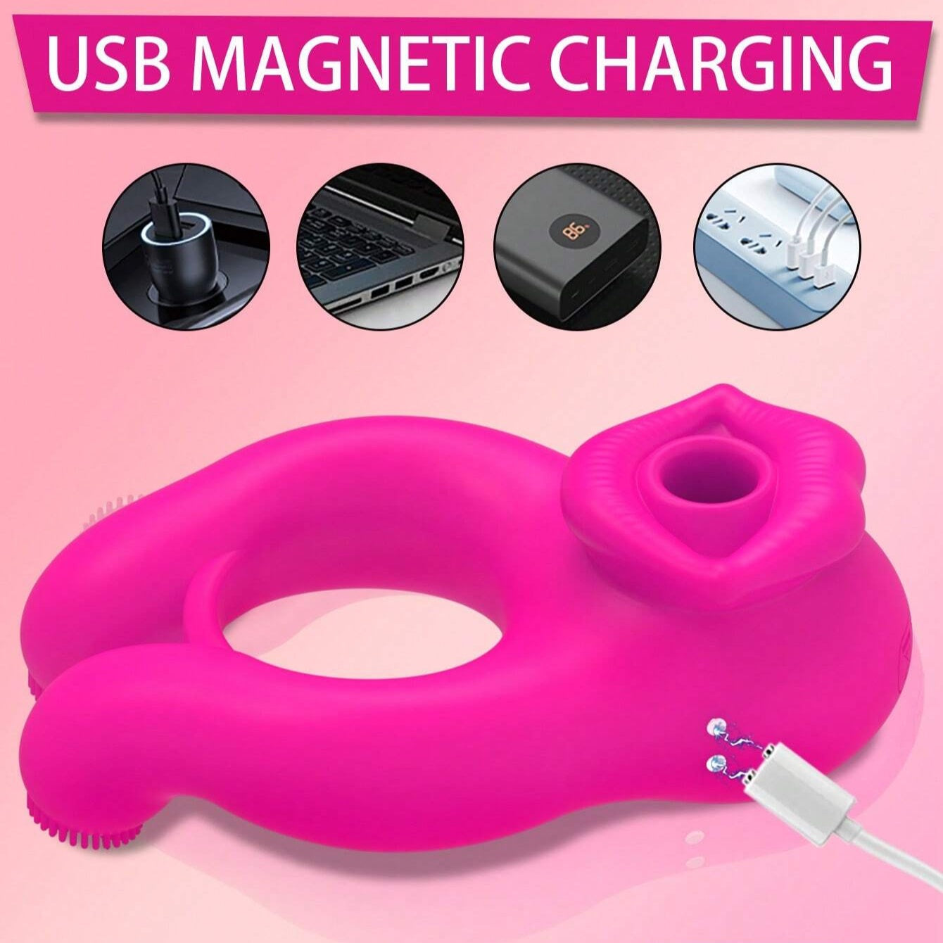 Loopra Couples Vibe Ring – External Suction – product detail 5