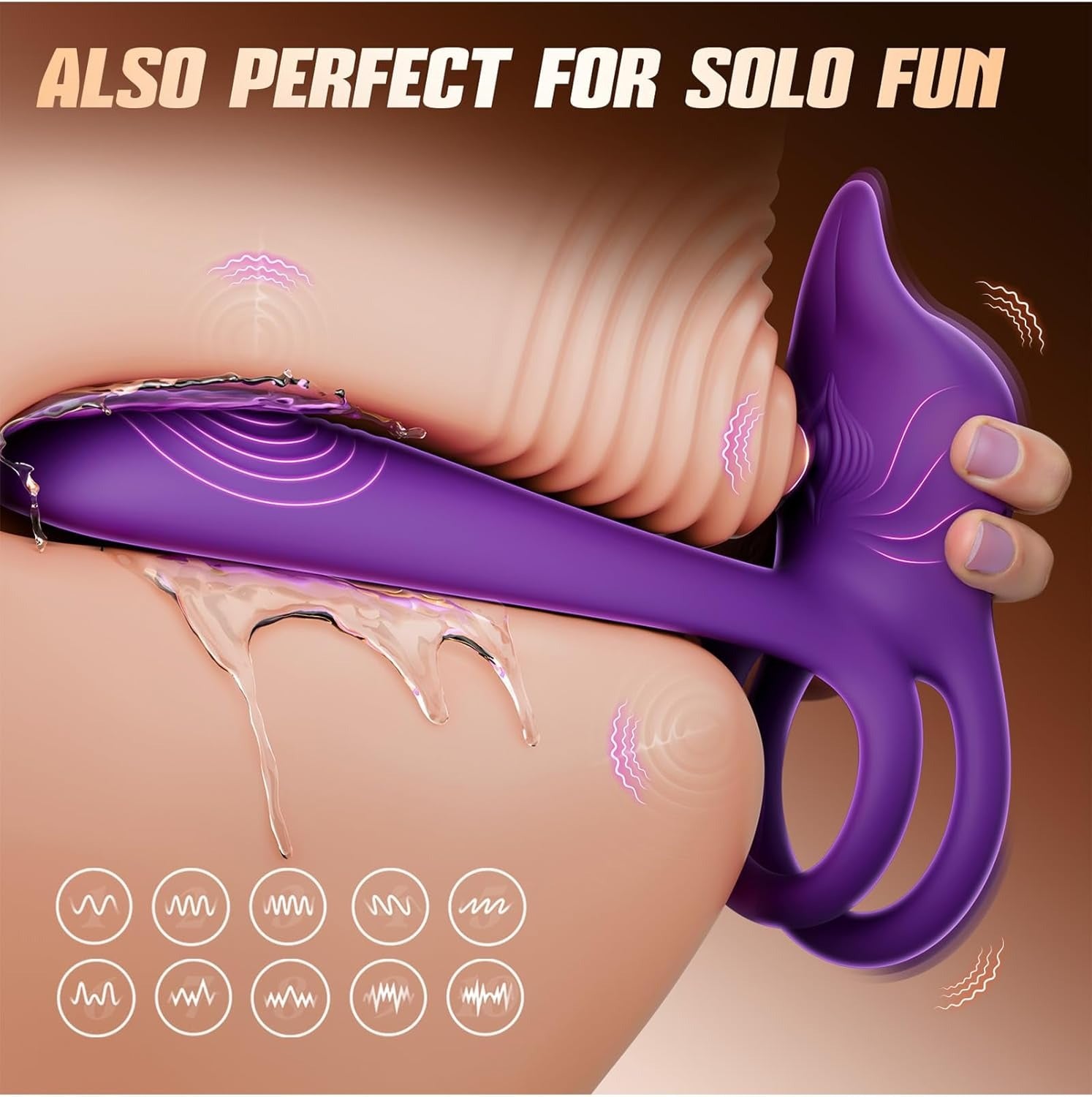 Flexo - Ultimate Vibration Ring for G-Spot and Clitoral Stimulation – product detail 4