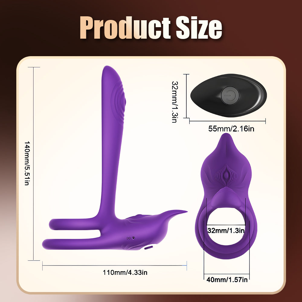 Flexo - Ultimate Vibration Ring for G-Spot and Clitoral Stimulation – product detail 6