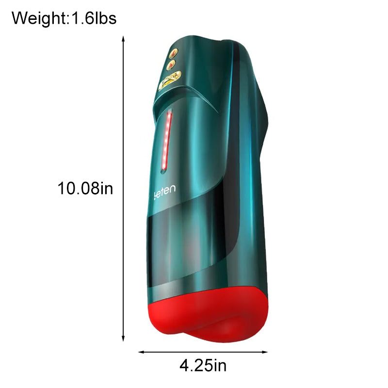 Leten Blowjob III - Automatic Retractable Sucking & Heating Men's Stroker – product view 6