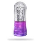 QuantumFlex Transparent Men's Training Masturbation Cup Real Inner Wall Texture Silicone Male Sex Toy — product image 1