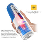 Leten 6 Scenes 5-Speeds & Frequency Rotating Telescopic Male Stroker – product view 6