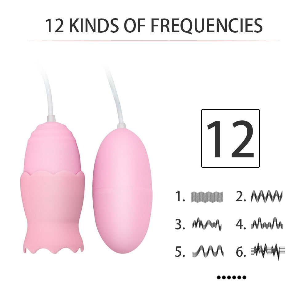 USB Rechargeable Tongue Licking Vibrator – product view 2