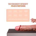 Tarzan Dildo Bendable Thrusting Dildo With Suction Cup 8.86 Inch – product view 4