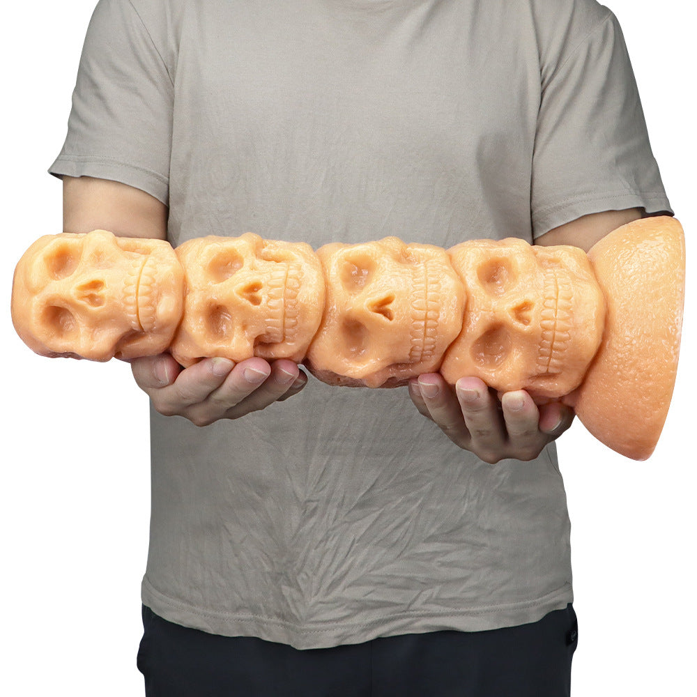 12.3 Inch Skull Giant Butt Plug Huge Dildo – product view 12