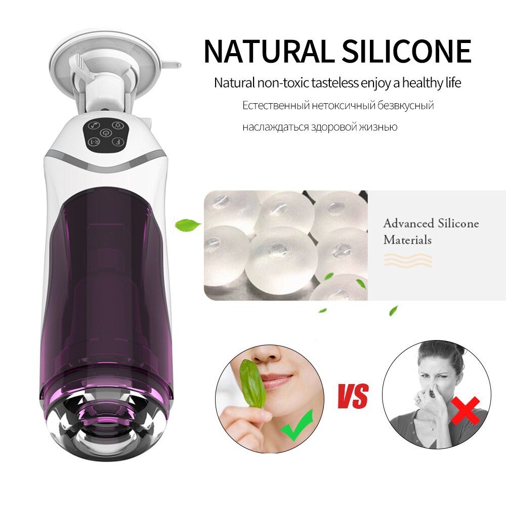 EASY.LOVE L 10 Thrusting Rotation Automatic Hands Free Male Stroker Intelligent Voice Interaction Device with Suction Base — product image 2