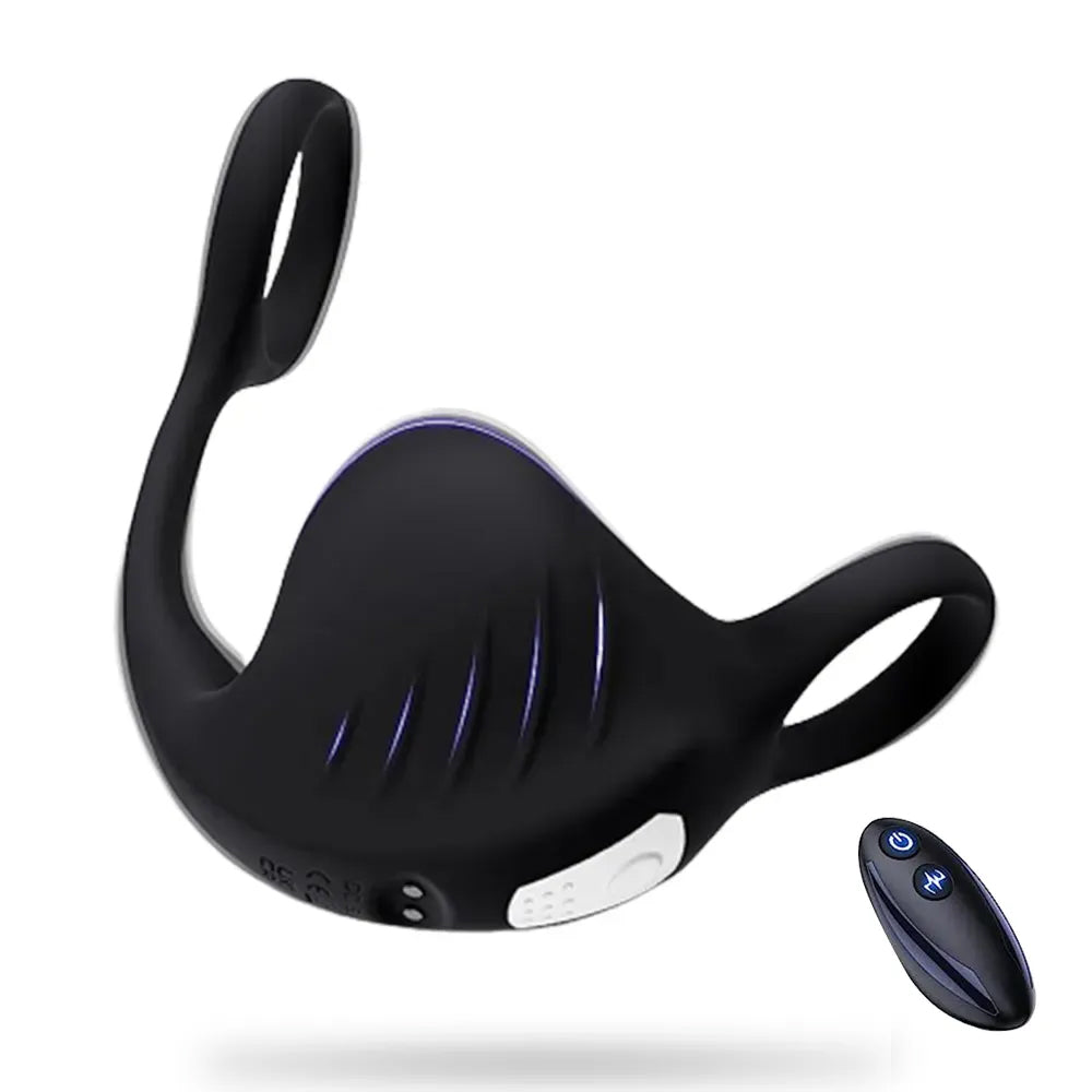 Vibrating Cock Ring 9 modes Male Vibrator — product image 1