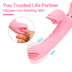 Rocking And Spinning Dildo Vibrator – product view 3
