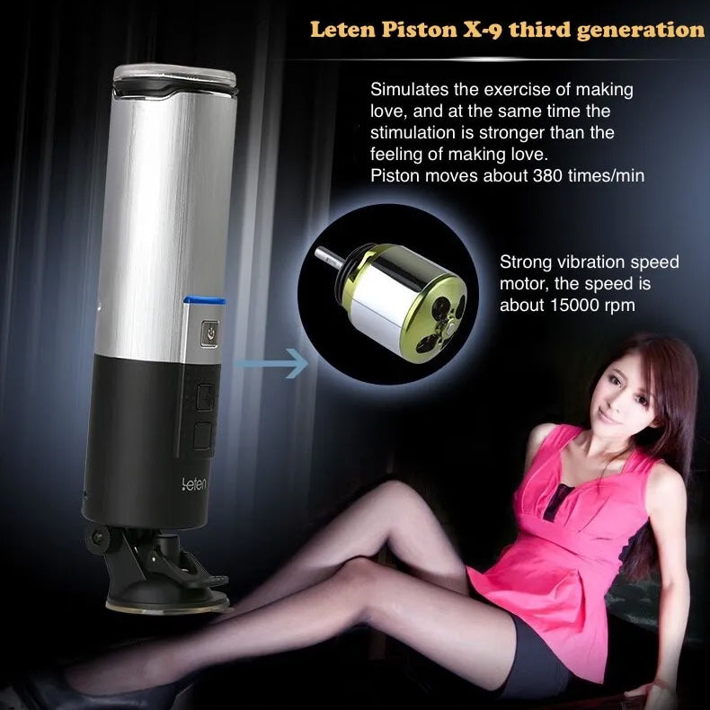 Leten X9 3RD Generation Male Exercise Penis Male Stroker – product view 8