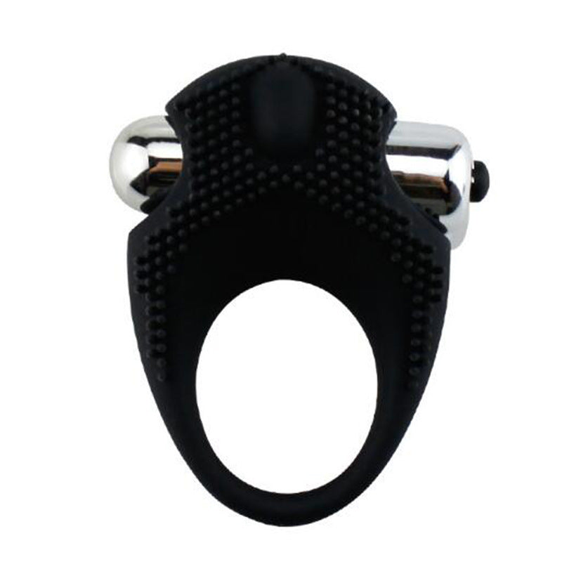 Men's Vibrating Particle Time-Delay Lock Ring – product view 3