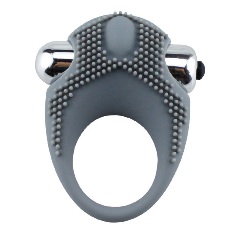 Men's Vibrating Particle Time-Delay Lock Ring – product view 6