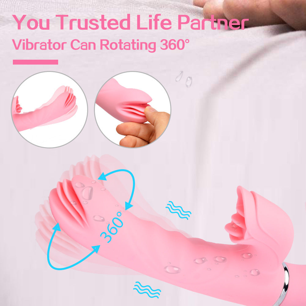 Rocking And Spinning Dildo Vibrator – product view 2