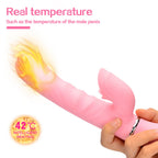 Rocking And Spinning Dildo Vibrator – product view 4