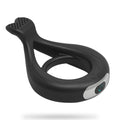 Thumb Design Remote Vibrating Cock Ring