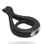 Thumb Design Remote Vibrating Cock Ring