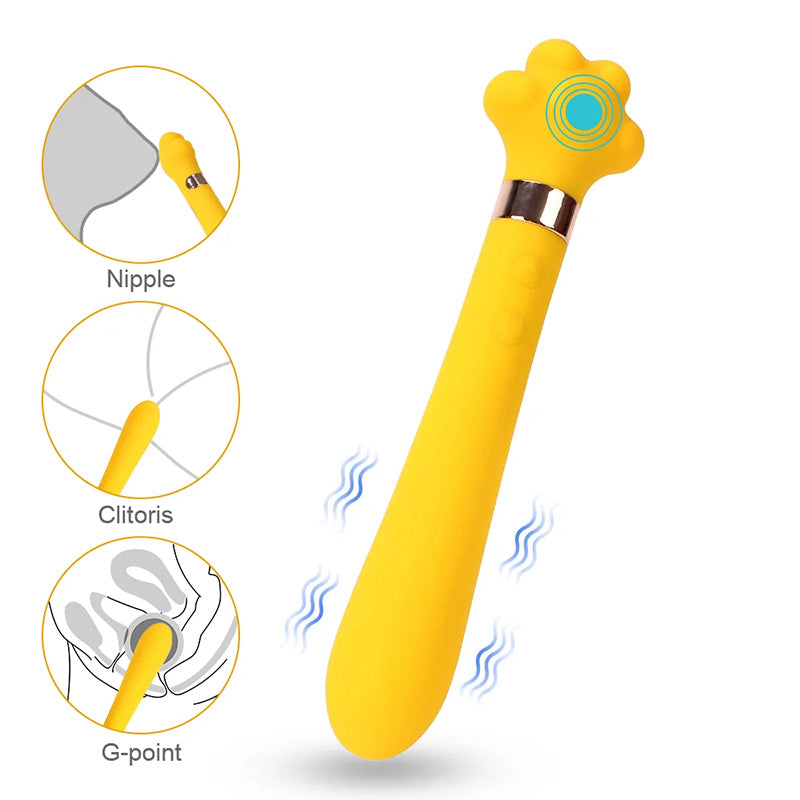 Smart Heated Vibrating Cat Paw Vibrator – product view 5