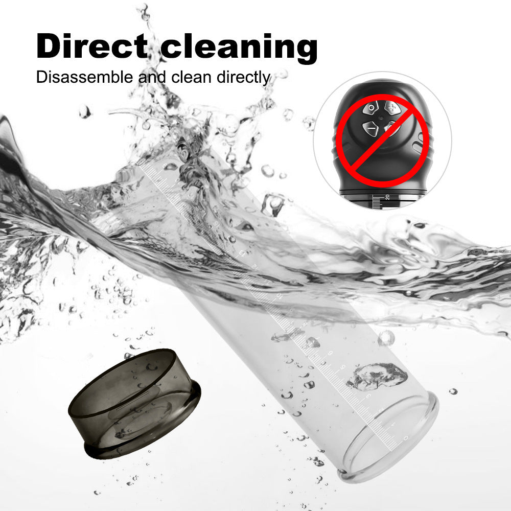 6-Frequency Negative Pressure Digital Display Waterproof Masturbation Pump — product image 21