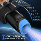 UXOL-7-Frequency Suction & 7-Frequency Vibration Heating Male Stroker – product view 8
