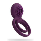 Vibrating Dual Penis Rings Clitoral Vibrator G-Spot Stimulators — product image 1