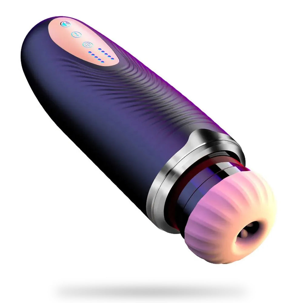 PowerWaveⅢ 10 Vibrating Sucking Male Stroker with Telescopic Thrusting Deep Throat Moaning Voice Features — product image 1